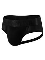 Lgbtq+ Men's Cut Out Drop Waist Boxer Brief, Breathable Mesh Underwear, Men's Sexy Summer Underwear for Daily Wear, Undergarm...
