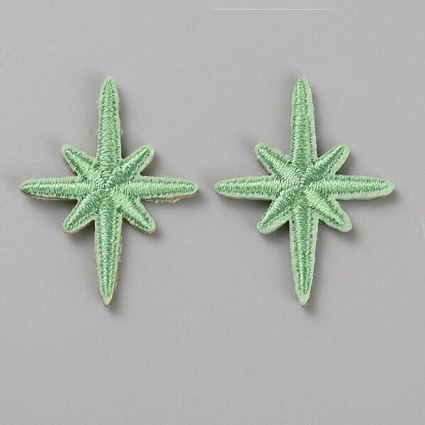 Cloth Star Self-adhesion Embroidery Sew on Appliques