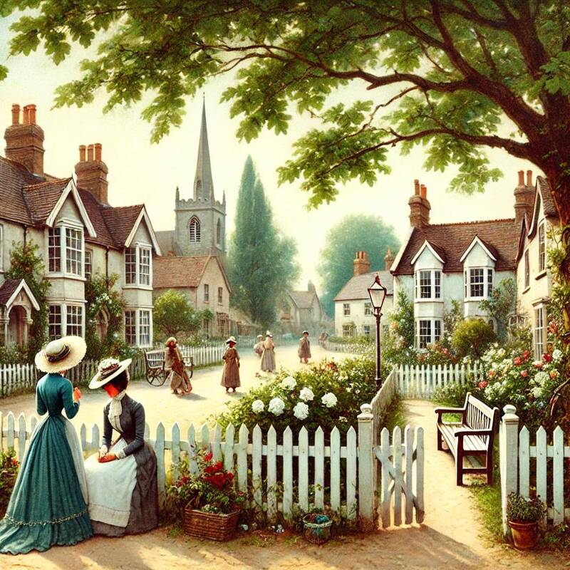 Neighbours on the Green by Mrs. Oliphant AUDIOBOOK