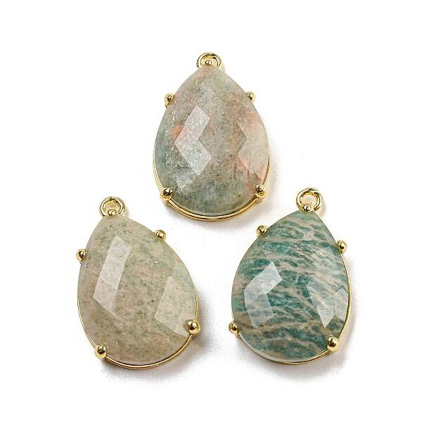 Natural Amazonite Pendants