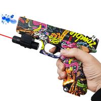 G17 Electric Blaster Gun Toys, Rechargeable Automatic Outdoor Toys for Team Family Activities(Bullets Excluded)