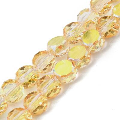 Electroplate Glass Beads Strands
