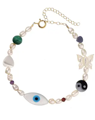 Lexie Bracelet | Metal Color: Gold | Length: Adjustable 6 - 7 inches