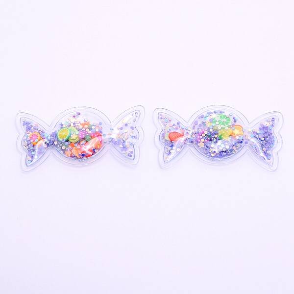 Plastic with Resin and Polymer Clay Accessories