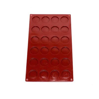 Flat Round DIY Food Grade Silicone Molds