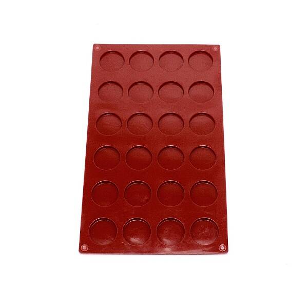 Flat Round DIY Food Grade Silicone Molds