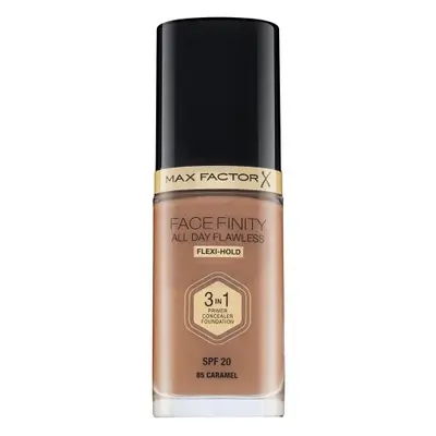 Max Factor Facefinity All Day Flawless Flexi-Hold 3in1 Primer Concealer Foundation SPF20 85 30ml