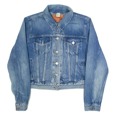 LEVI'S Girls Denim Jacket Blue L