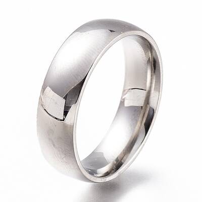 Tarnish Resistant 304 Stainless Steel Finger Rings