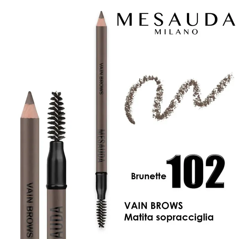 Mesauda vain brows brunette