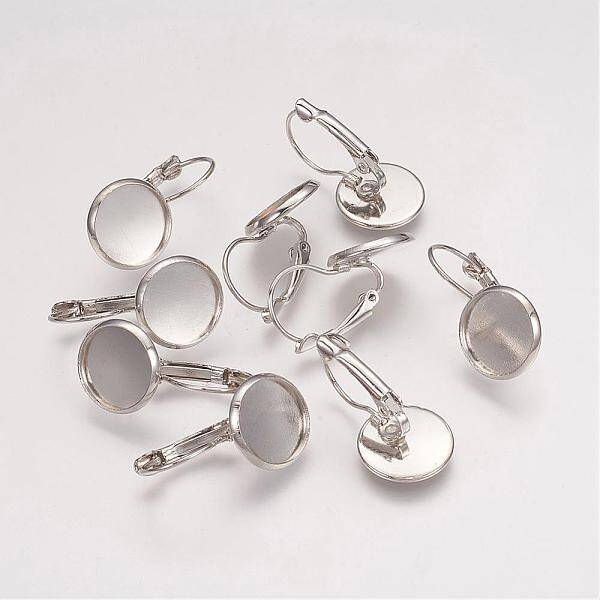 Brass Leverback Earring Findings