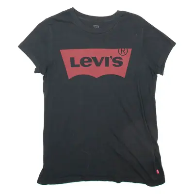 LEVI'S Mens T-Shirt Black S
