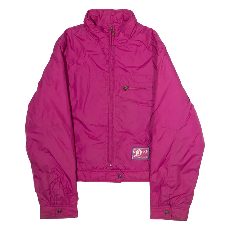 DKNY Girls Jacket Pink Nylon 14Y