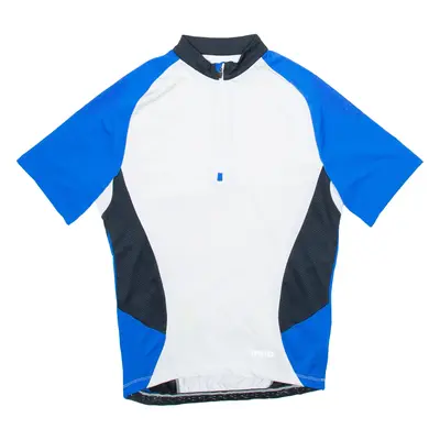 INOC Cycling Mens Jersey White 1/4 Zip XL
