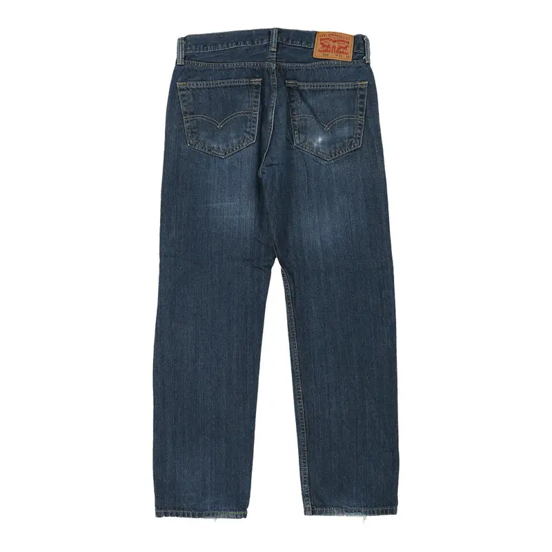 505 Levis Jeans - 32W 30L Dark Wash Cotton