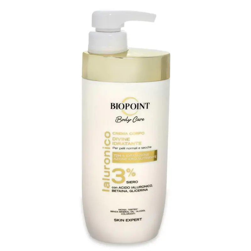 Biopoint Divine Moisturizing Hyaluronic Acid Betaine Glycerin Cream 500 ml