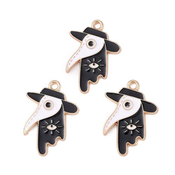 Alloy Enamel Pendants