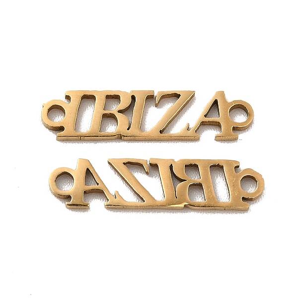 201 Stainless Steel Connector Charms