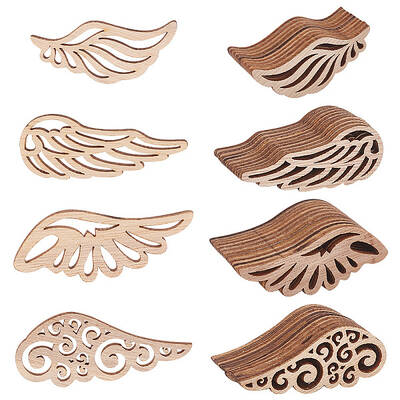 Unfinished Wood Cabochons
