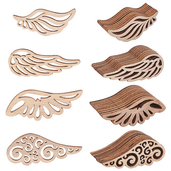 Unfinished Wood Cabochons