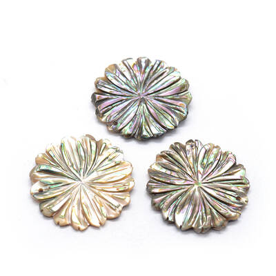 Natural Paua Shell Pendants