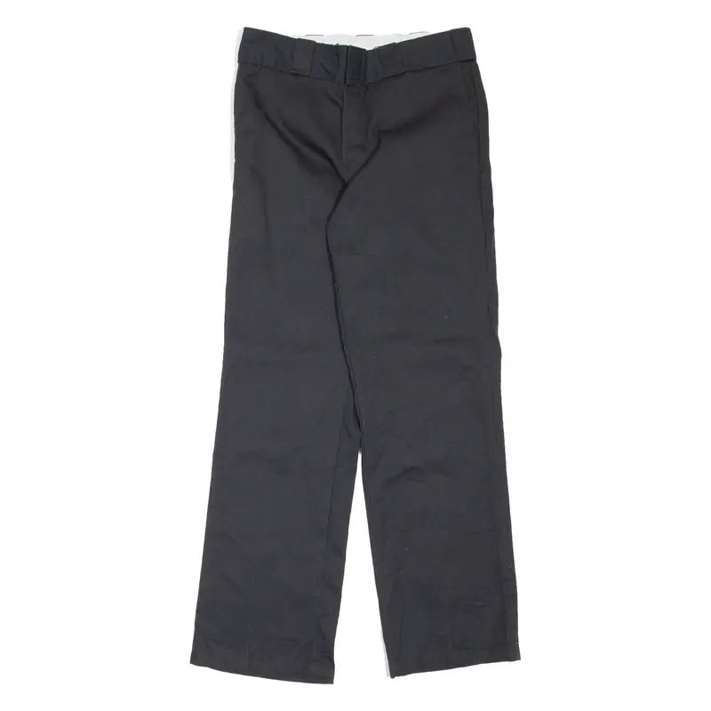 DICKIES 874 Workwear Mens Trousers Black Regular Straight W29 L29