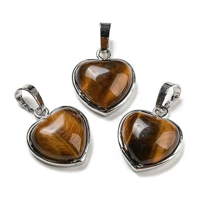 Natural Tiger Eye Pendants