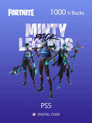 Fortnite Minty Legends Pack + 1000 V-Bucks USA | PS5