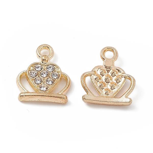 Alloy Crystal Rhinestone Charms