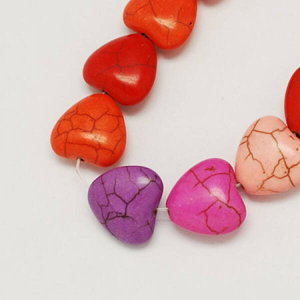 Synthetical Turquoise Beads Strands