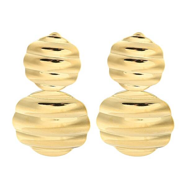 Ion Plating(IP) 304 Stainless Steel Stud Earrings for Women
