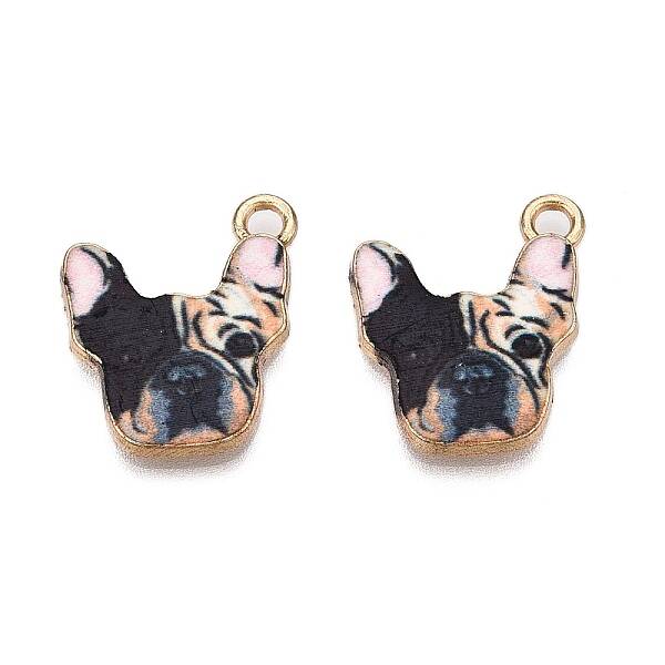 Zinc Alloy Enamel Pendants