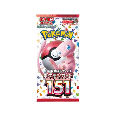 Pokemon 151 Booster Pack (1) **JAPANESE** - RIP LIVE (**Bounty**)
