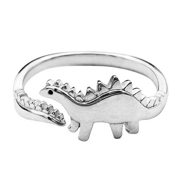 Dragon Zinc Alloy Cuff Rings for Unisex