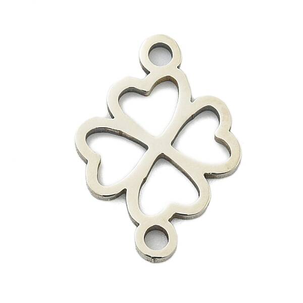 Non-Tarnish 201 Stainless Steel Connectors Charm