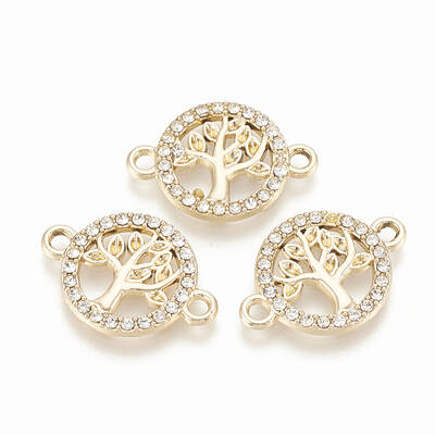 Alloy Rhinestone Links connectors