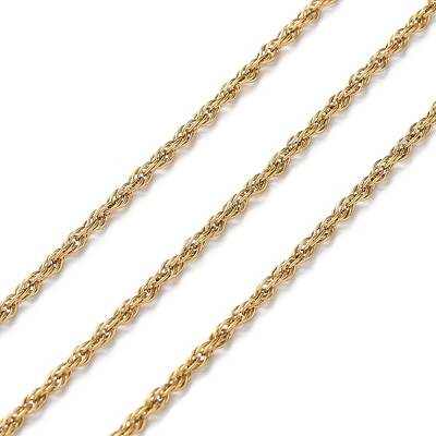 Ion Plating(IP) 304 Stainless Steel Rope Chains