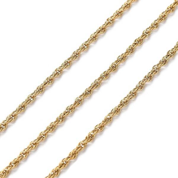Ion Plating(IP) 304 Stainless Steel Rope Chains