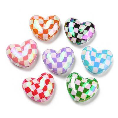 UV Plating Opaque Acrylic Beads