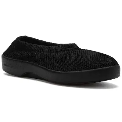 Arcopedico New Sec Textile Women's Slip On Shoes - Black - Size:US 7 Women