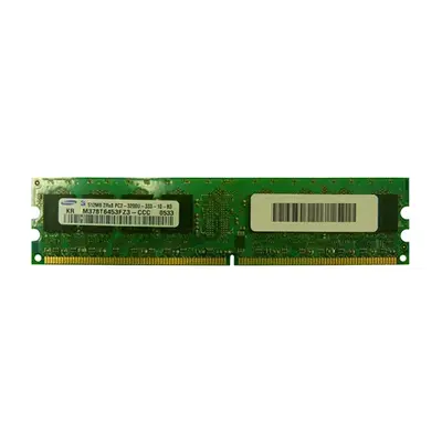 M378T6453FZ3-CCC Samsung 512MB DDR2-400MHz UDIMM 2Rx8 CL3 Memory