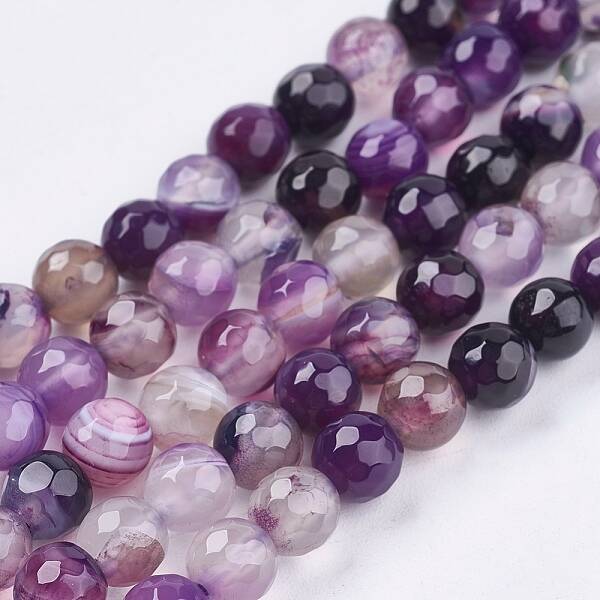 Natural Madagascar Agate Beads Strands