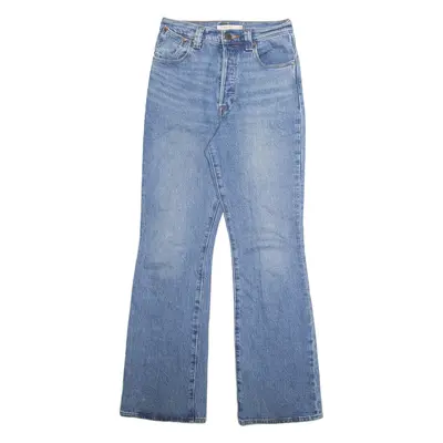 LEVI'S Womens Jeans Beige Regular Bootcut Stone Wash W25 L31