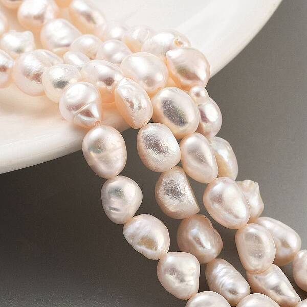 Natural Cultured Freshwater Pearl Beads Strands