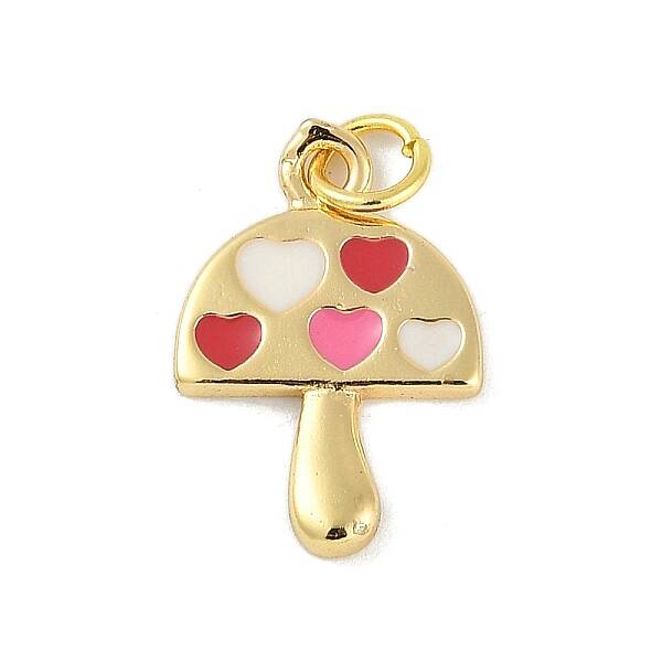 Brass Enamel Pendants