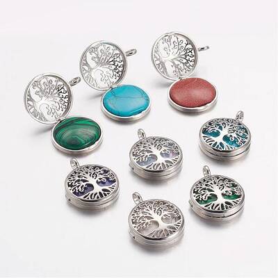 Natural & Synthetic Gemstone Pendants