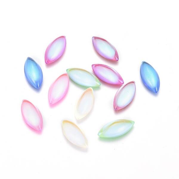 Transparent K9 Glass Cabochons