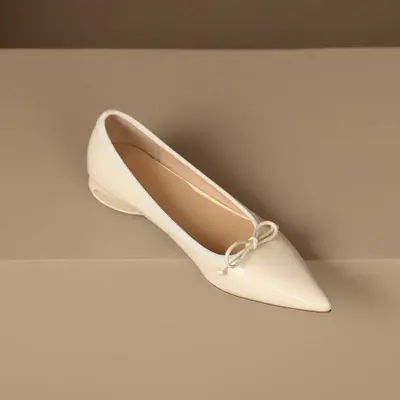 CHIKO Shantelle Pointy Toe Block Heels Pumps Shoes