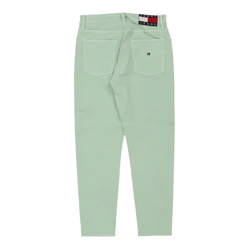 Tommy Jeans Jeans - 28W UK 8 Green Cotton