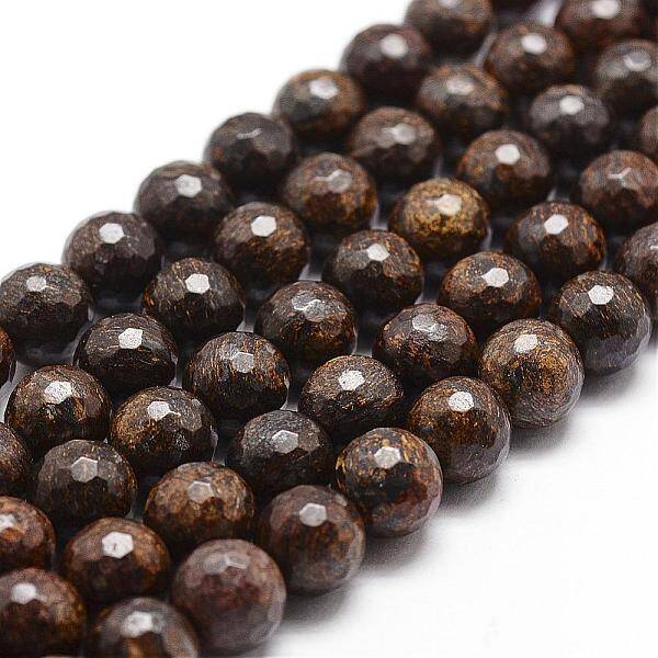 Natural Bronzite Beads Strands